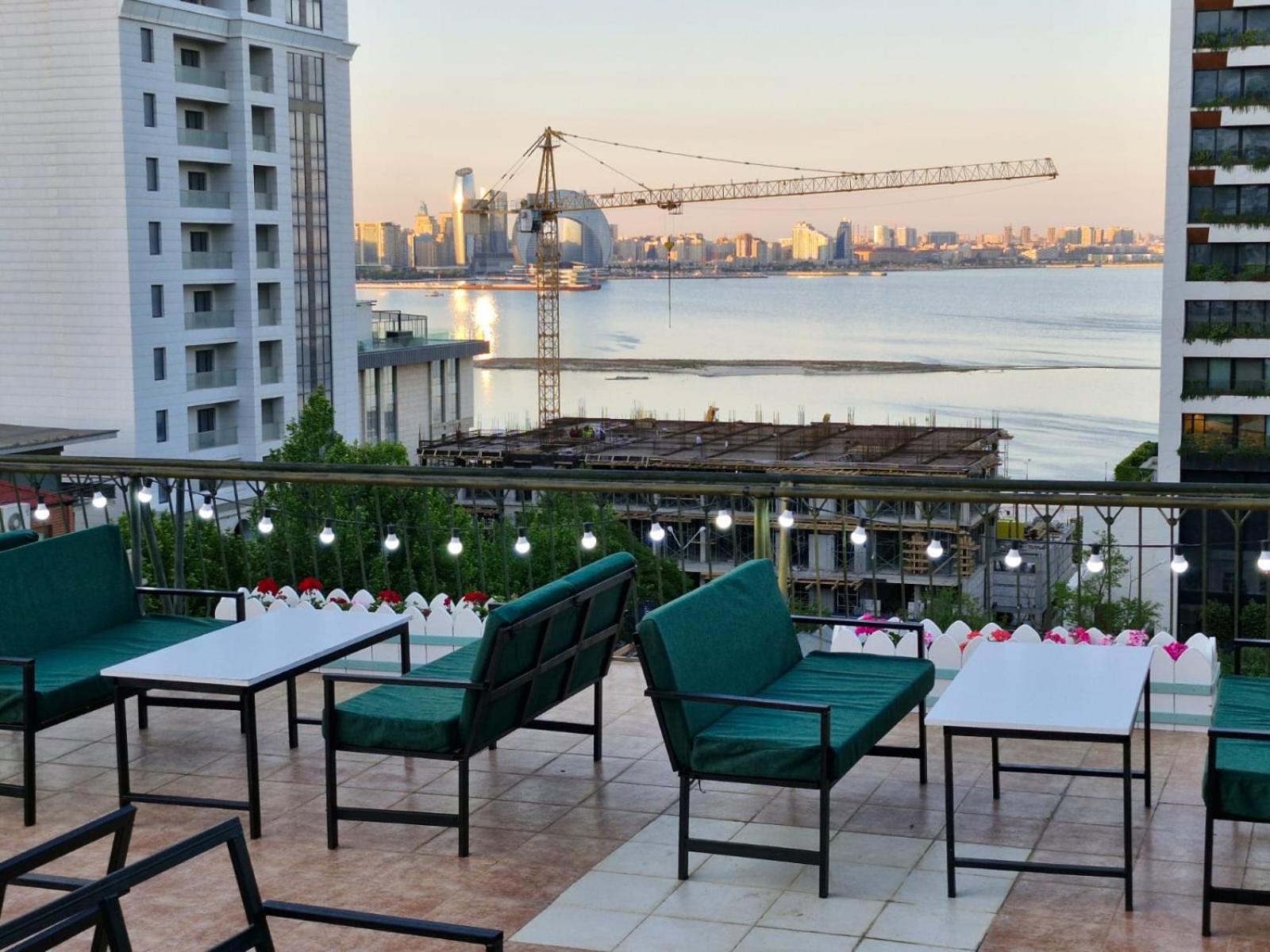 Nur Hotel & Terrace Cafe Баку Экстерьер фото